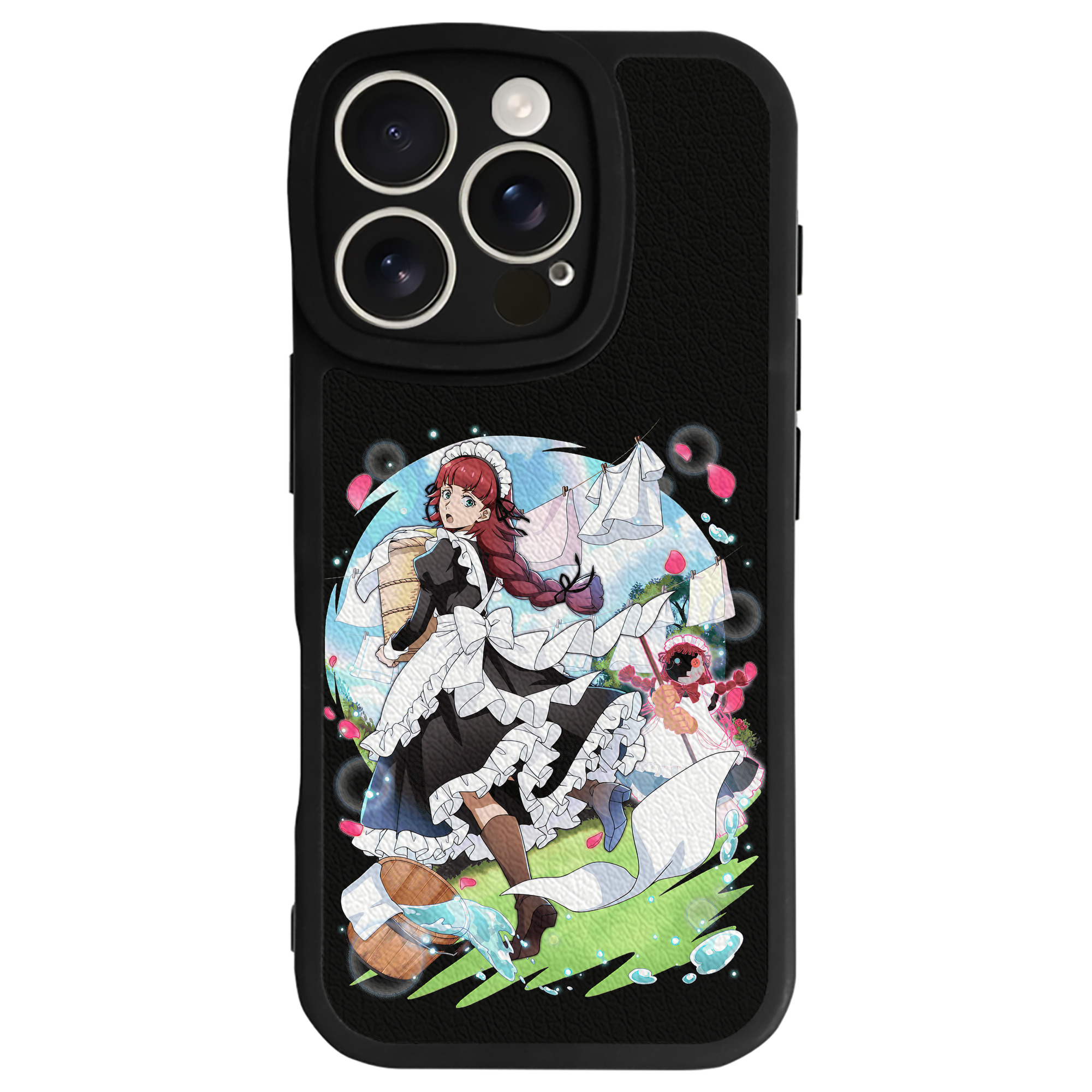 （画像用） 文豪ストレイドッグス Bungo Stray Dogs 【iPhone 16シリーズ対応】シリコンスマホケース（レザー調） 材質：シリコン